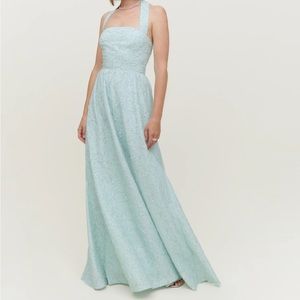 Reformation dress Edessa in Celeste